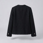 Black jacket on a light gray background
