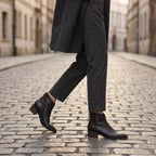 ArtisanDeepV-CutLeatherAnkleBootslifestyle