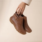 ECOSWAYVintageAnkleBootsbrown