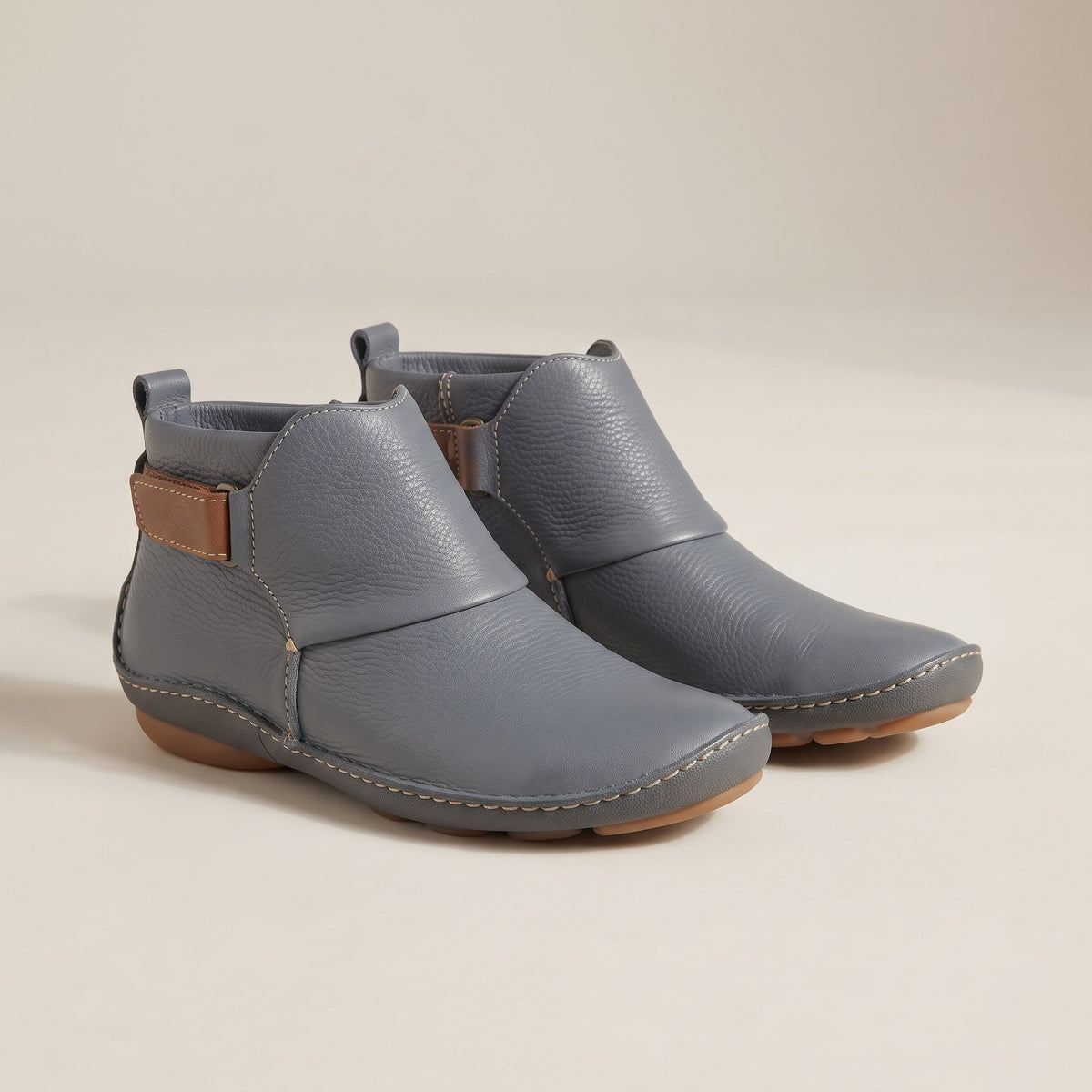 ECOSWAYVintagegreyAnkleBoots