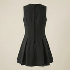 FlaredMiniDressWithDouble-Breasted