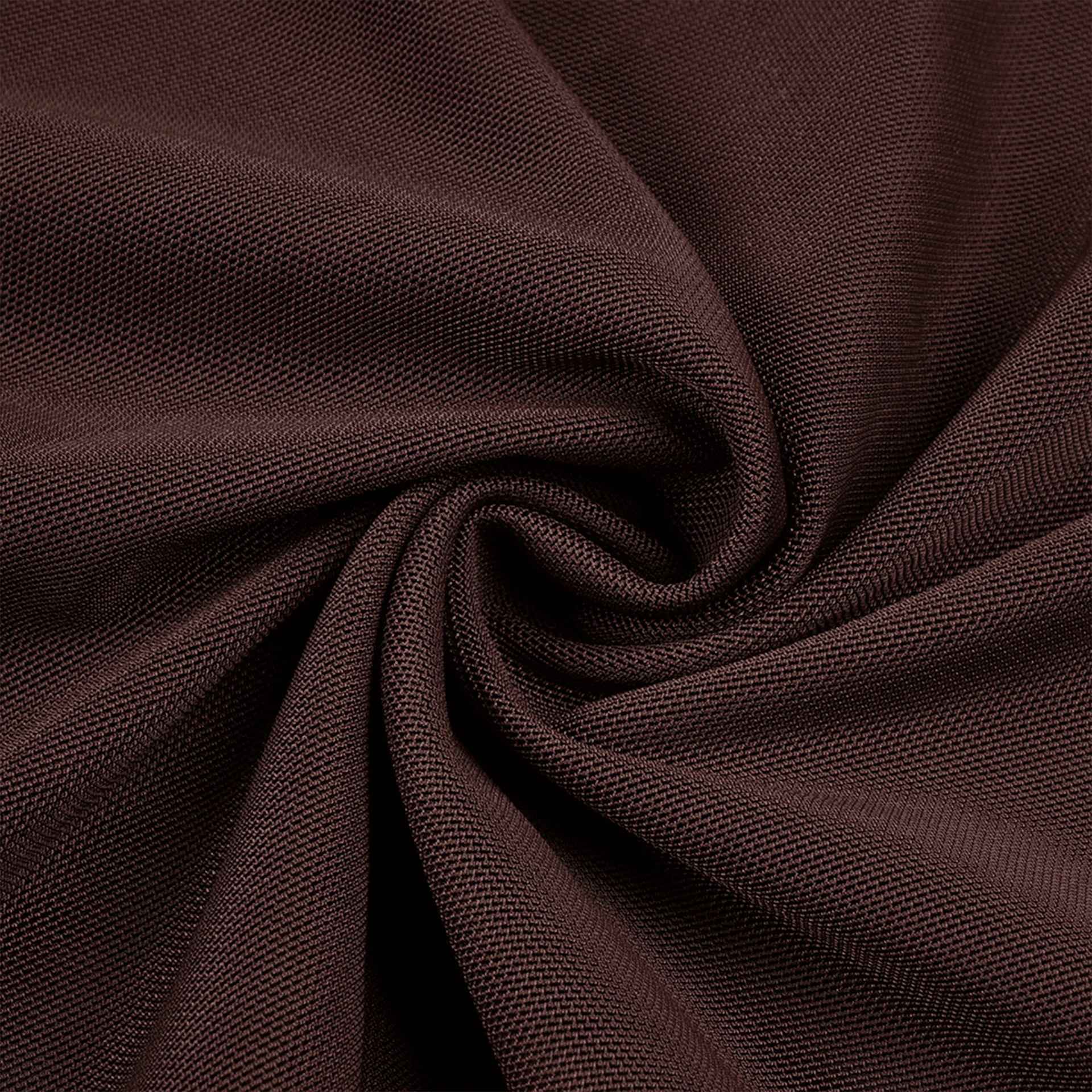 Close-up of brown fabric with a textured pattern