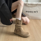 Women's Suede Comfort Ankle Boots