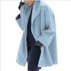 Women’s Oversized Draped Wool Coat