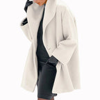 Women’s Oversized Draped Wool Coat