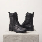 Women_sTanLeatherLace-UpAnkleBootsblack