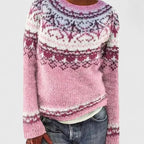 Women’s Vintage Fair Isle Knit Sweater