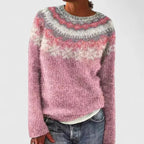 Women’s Vintage Fair Isle Knit Sweater